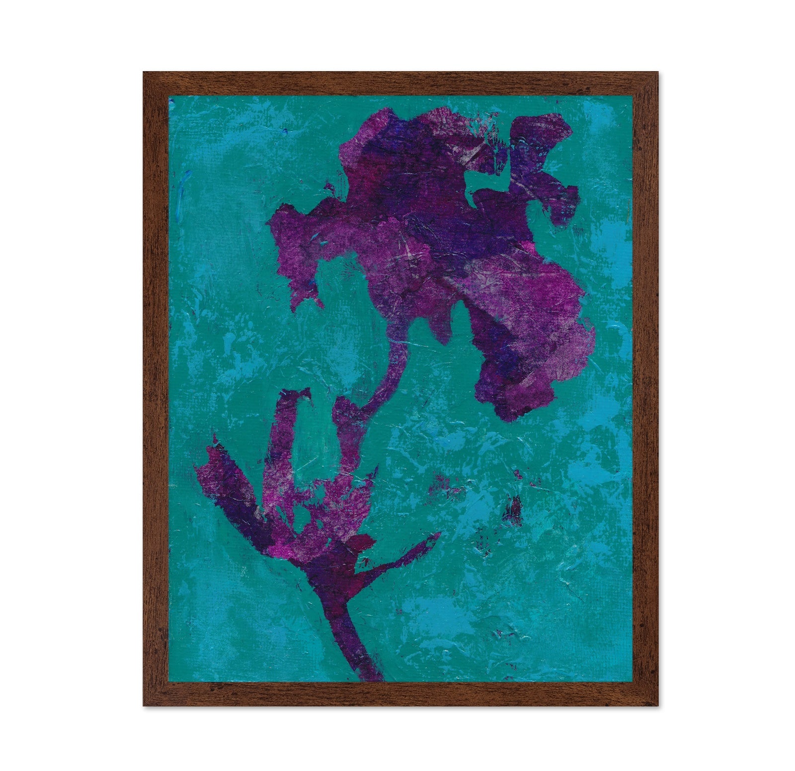 Purple Bloom Abstract