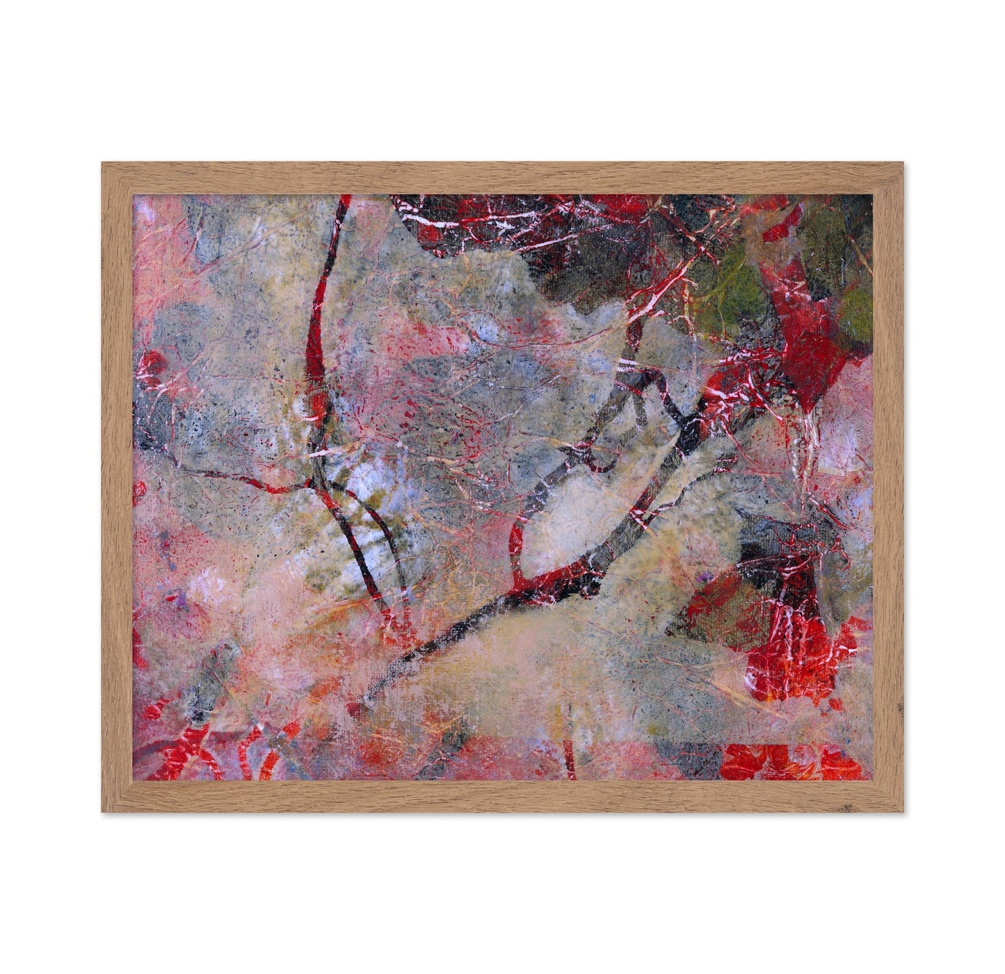 Red Abstract Texture