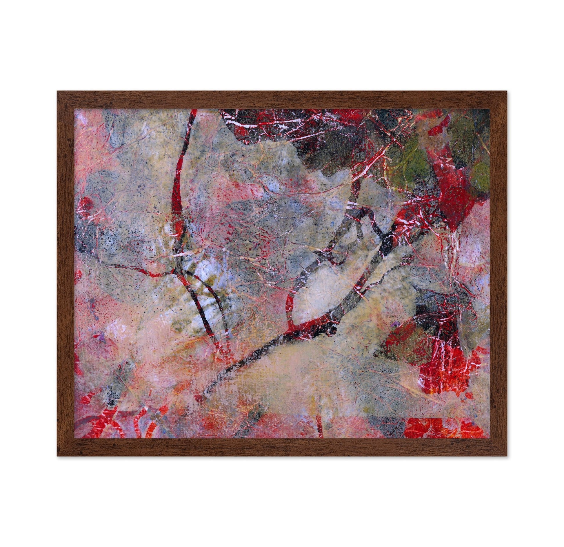 Red Abstract Texture