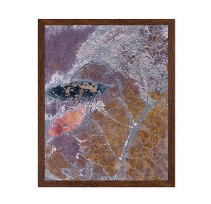 Textured Leaf Collage