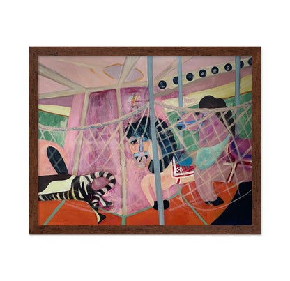 Carousel Horse Scene