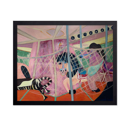 Carousel Horse Scene