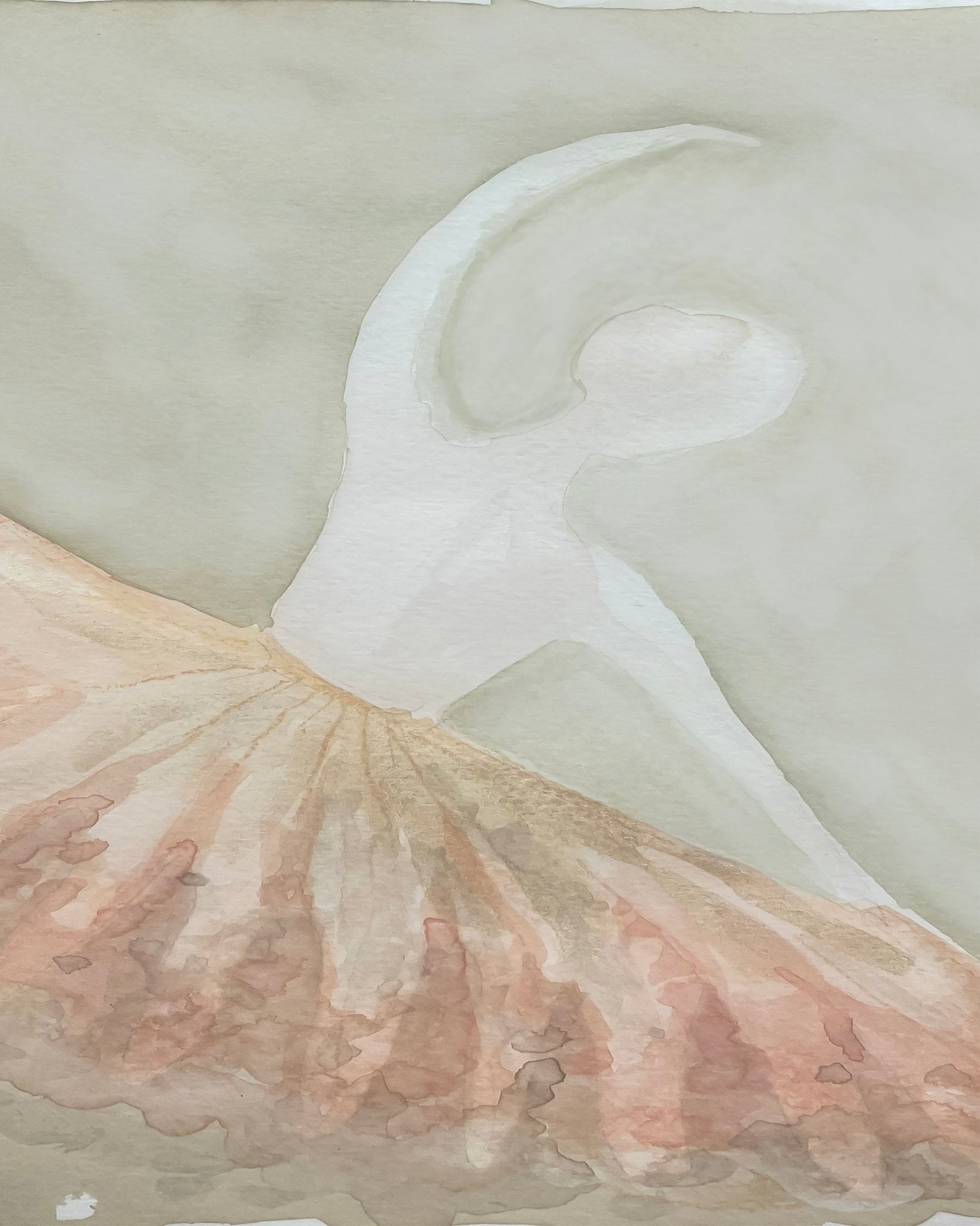 Soft Abstract Swan