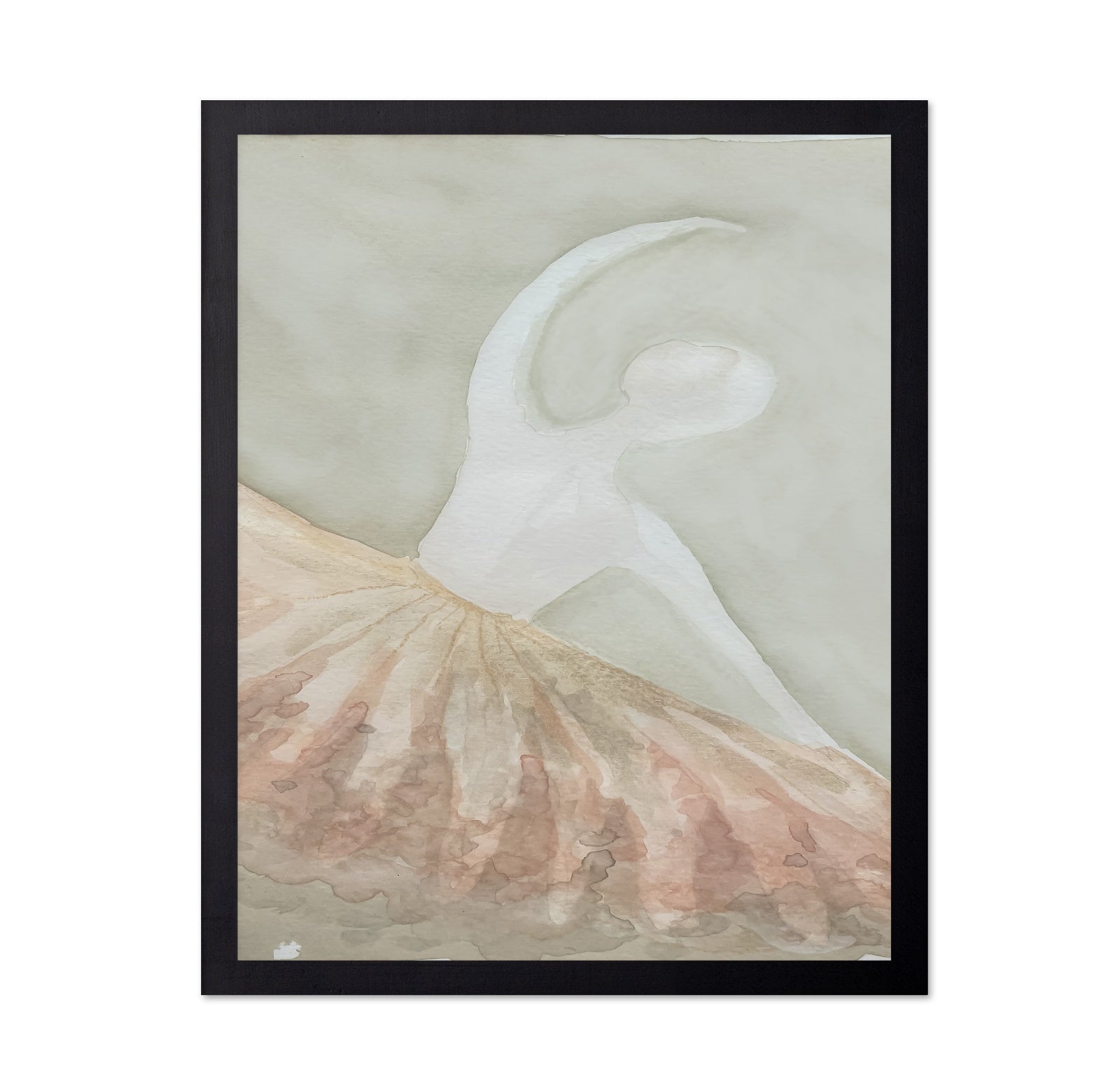 Soft Abstract Swan