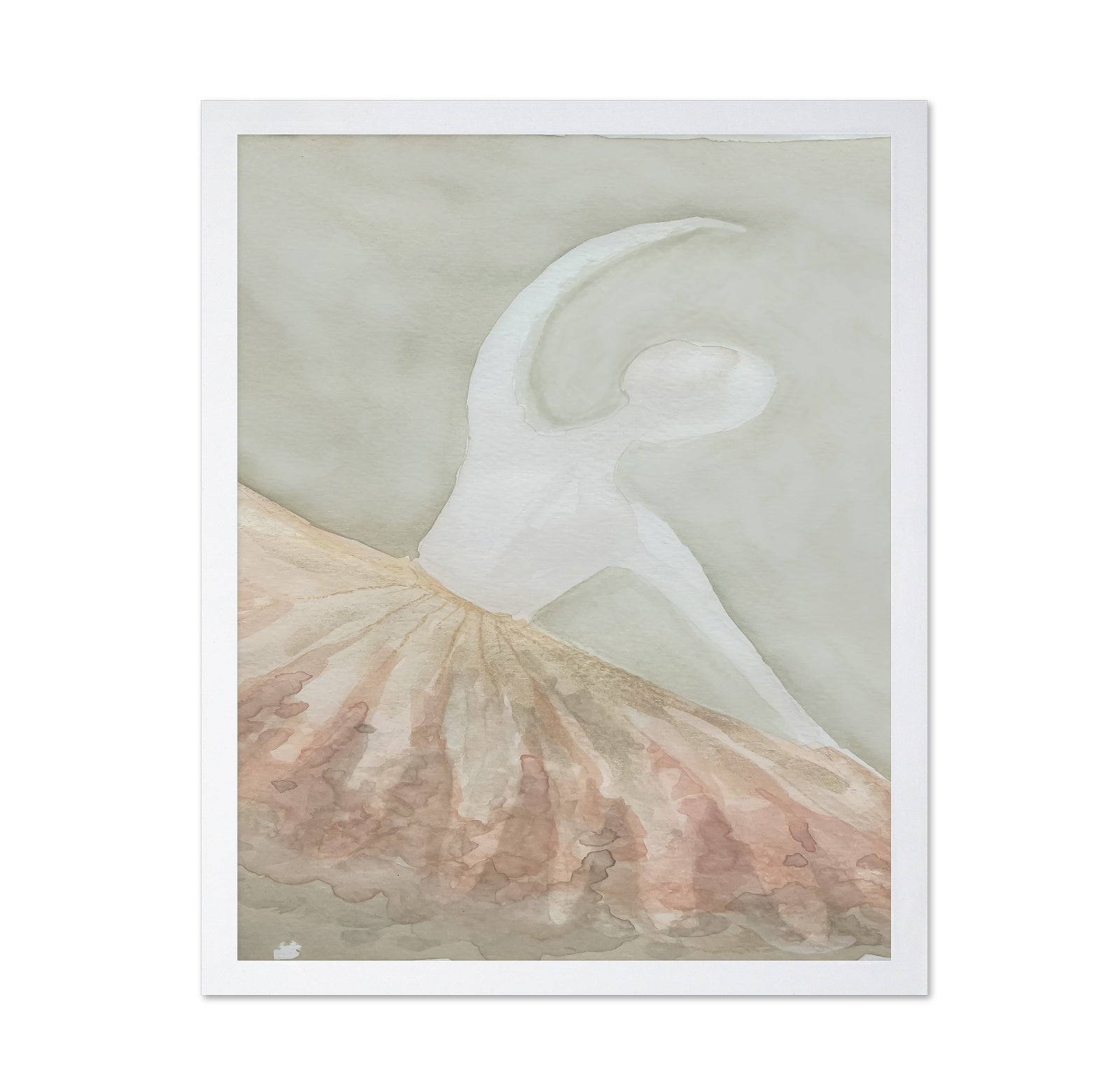 Soft Abstract Swan
