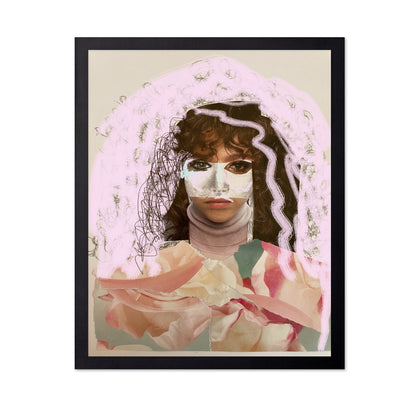 Abstract Portrait Collage