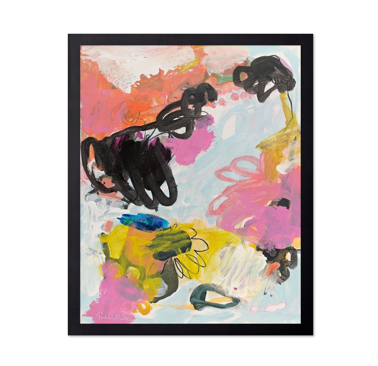 Bold Abstract Motion No1