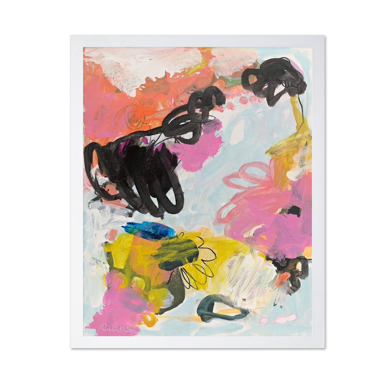 Bold Abstract Motion No1