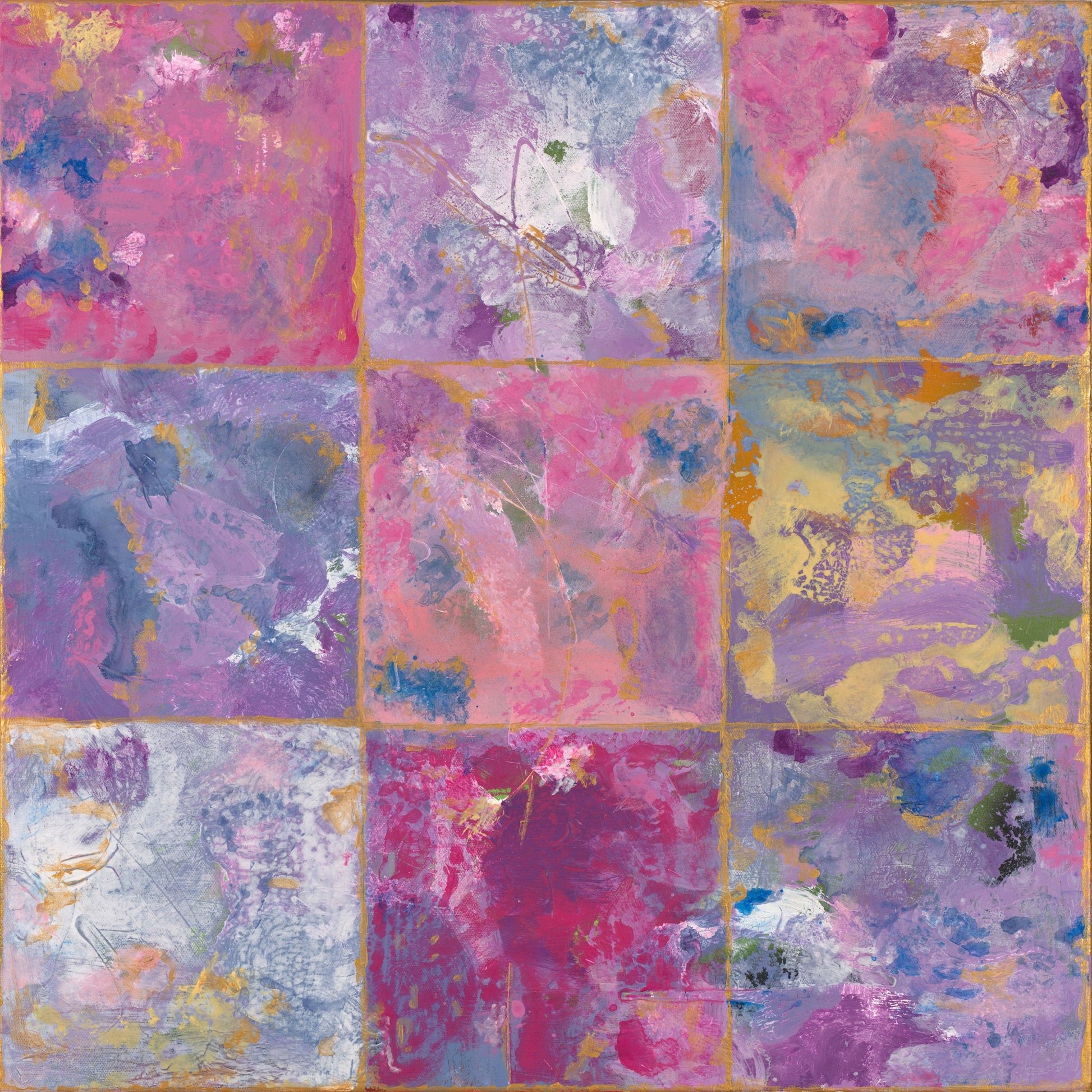 Color Grid Abstract