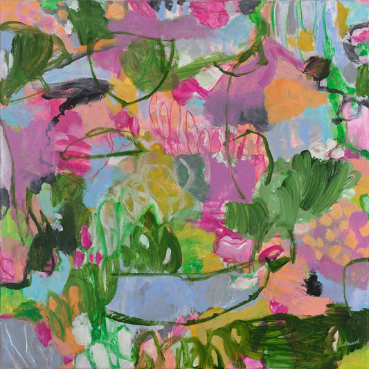 Lush Abstract Garden