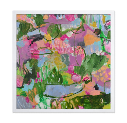 Lush Abstract Garden