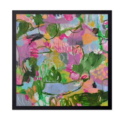 Lush Abstract Garden