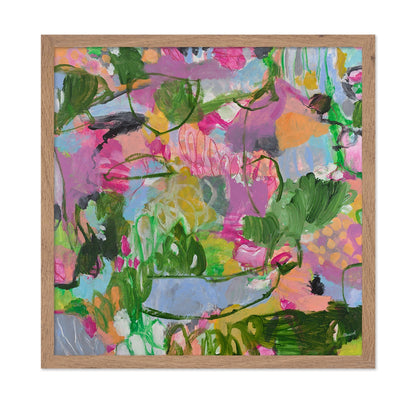 Lush Abstract Garden