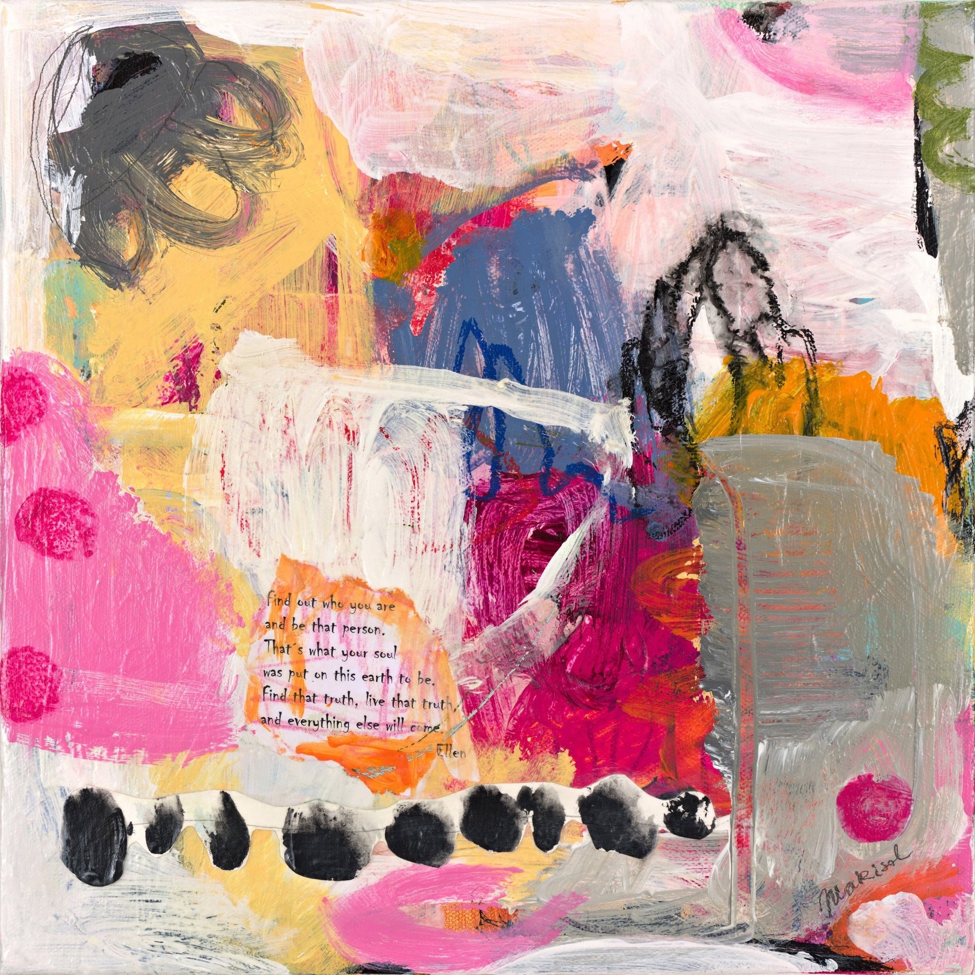 Abstract Quote Layers