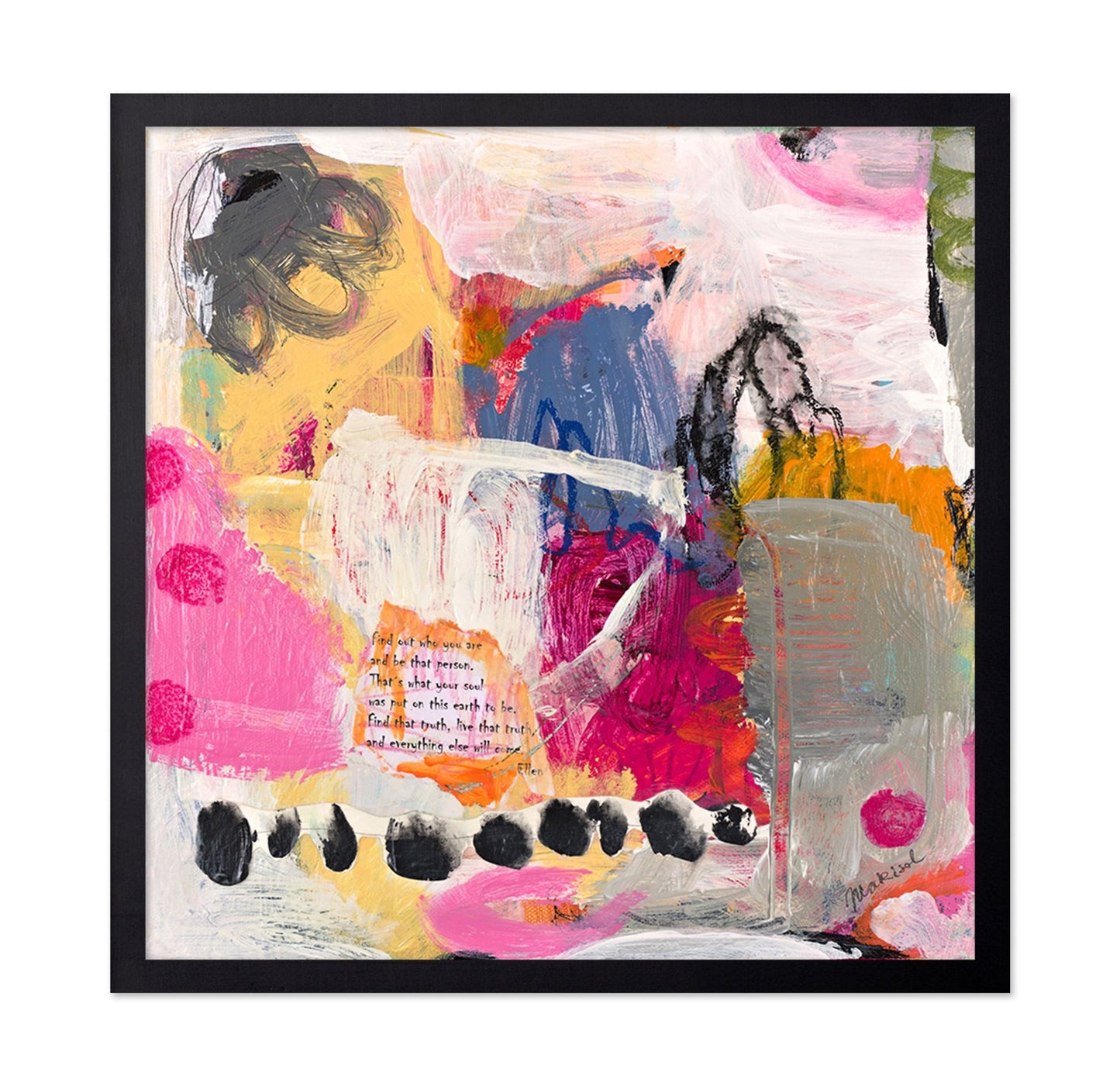 Abstract Quote Layers