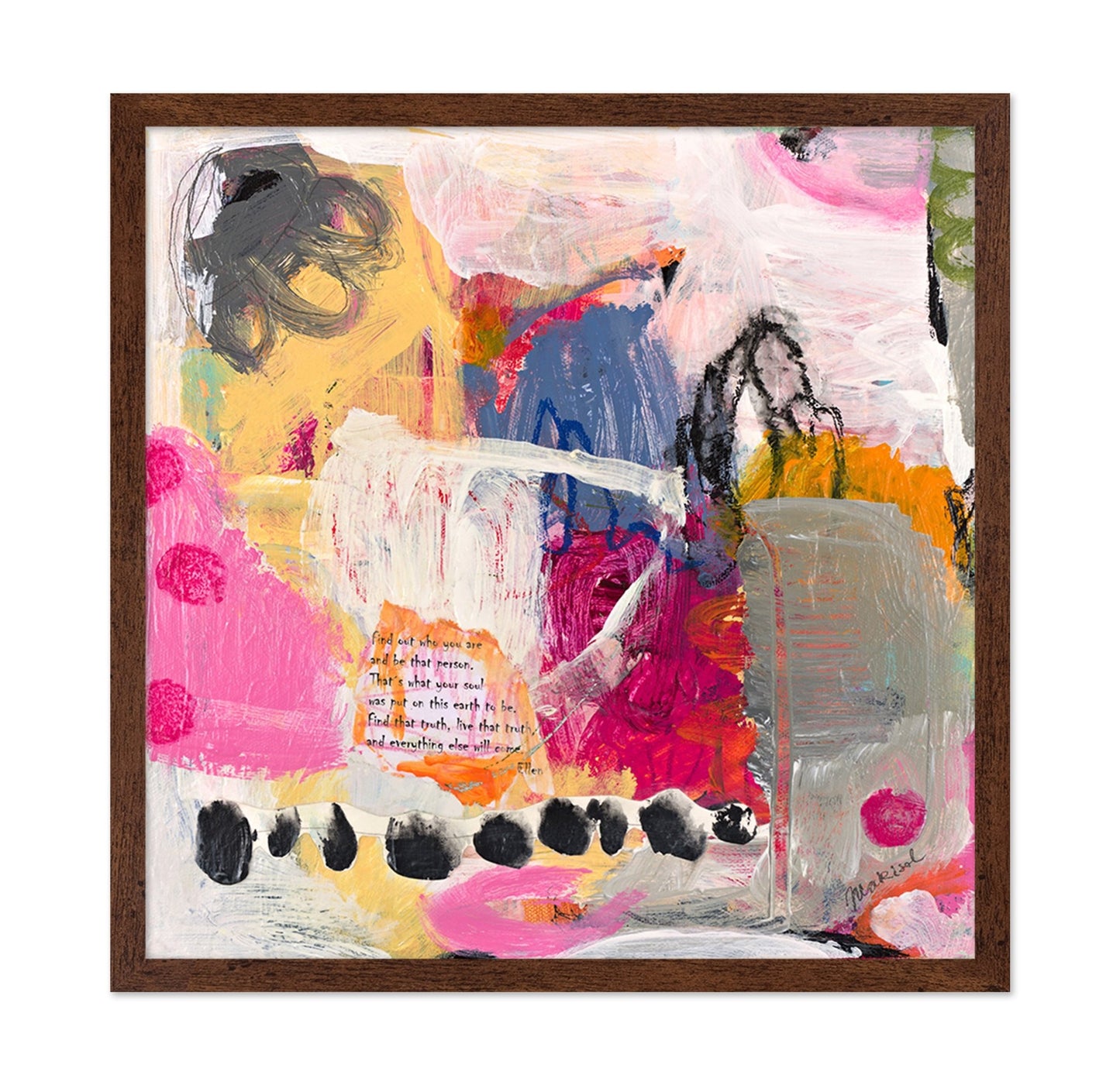 Abstract Quote Layers