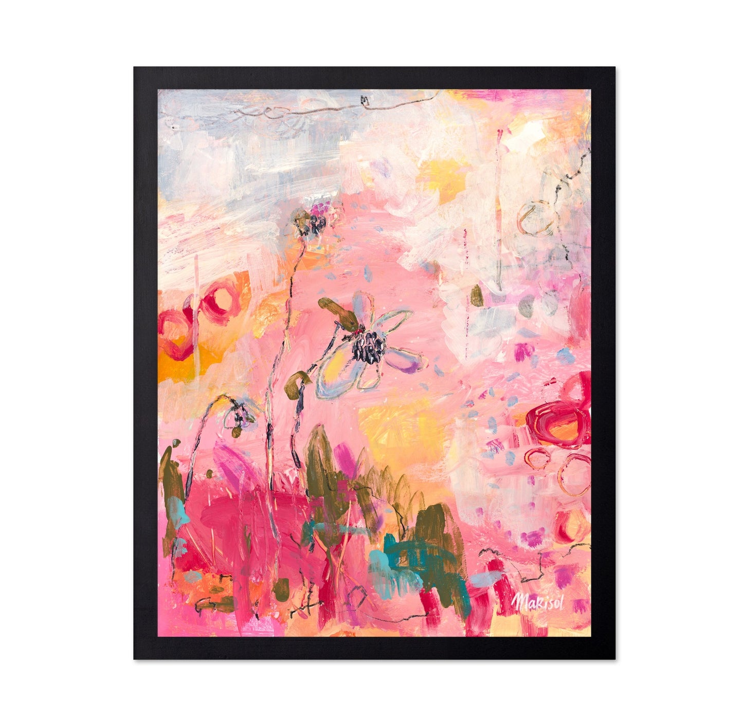 Pink Floral Dreamscape