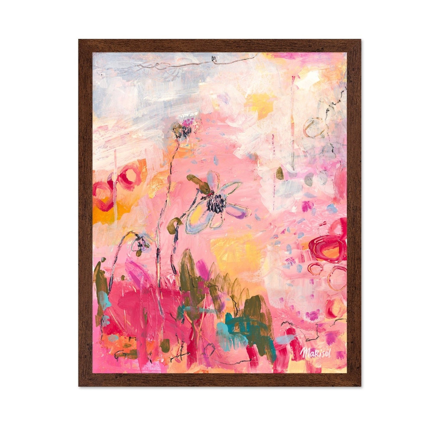 Pink Floral Dreamscape