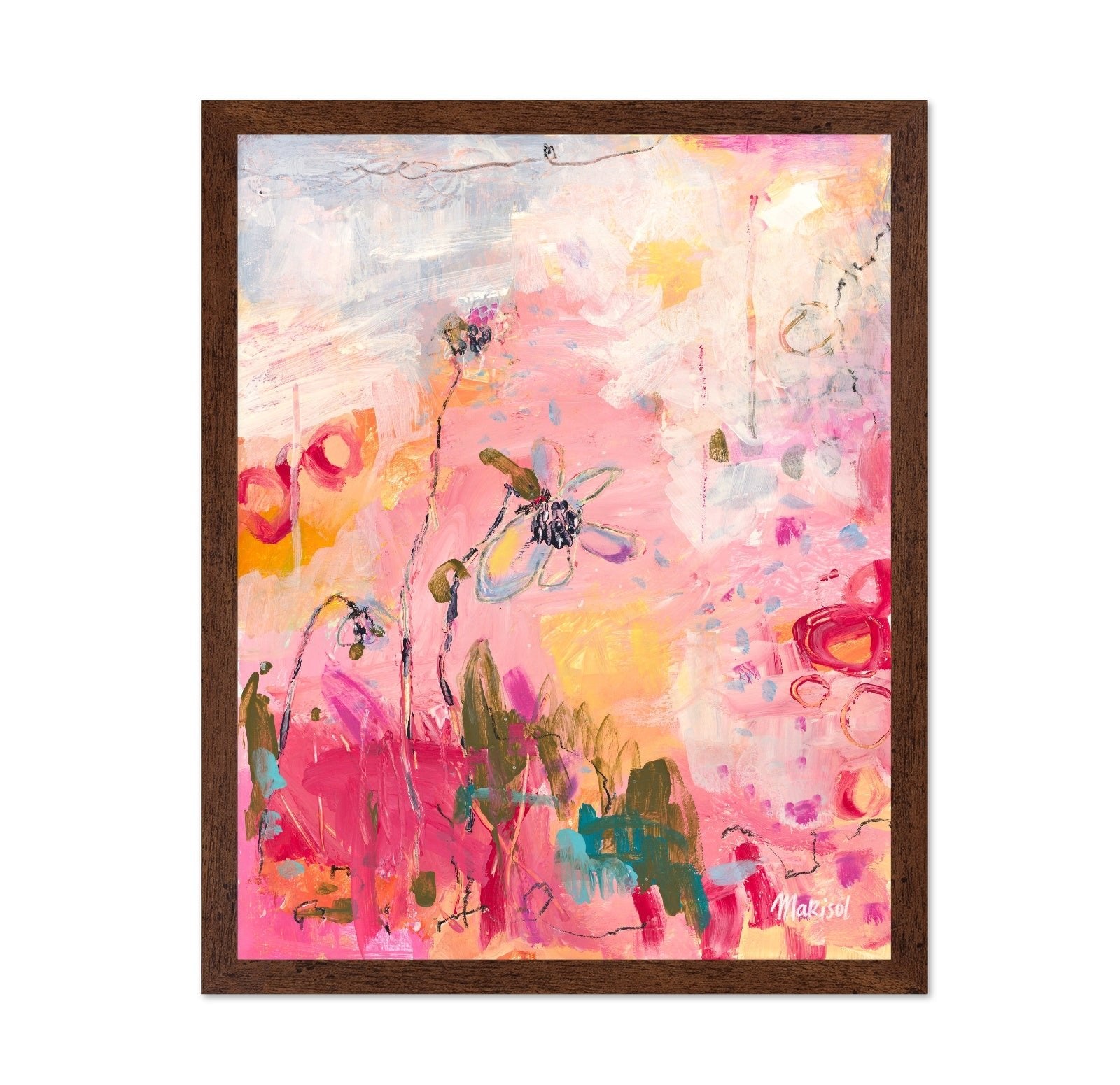 Pink Floral Dreamscape