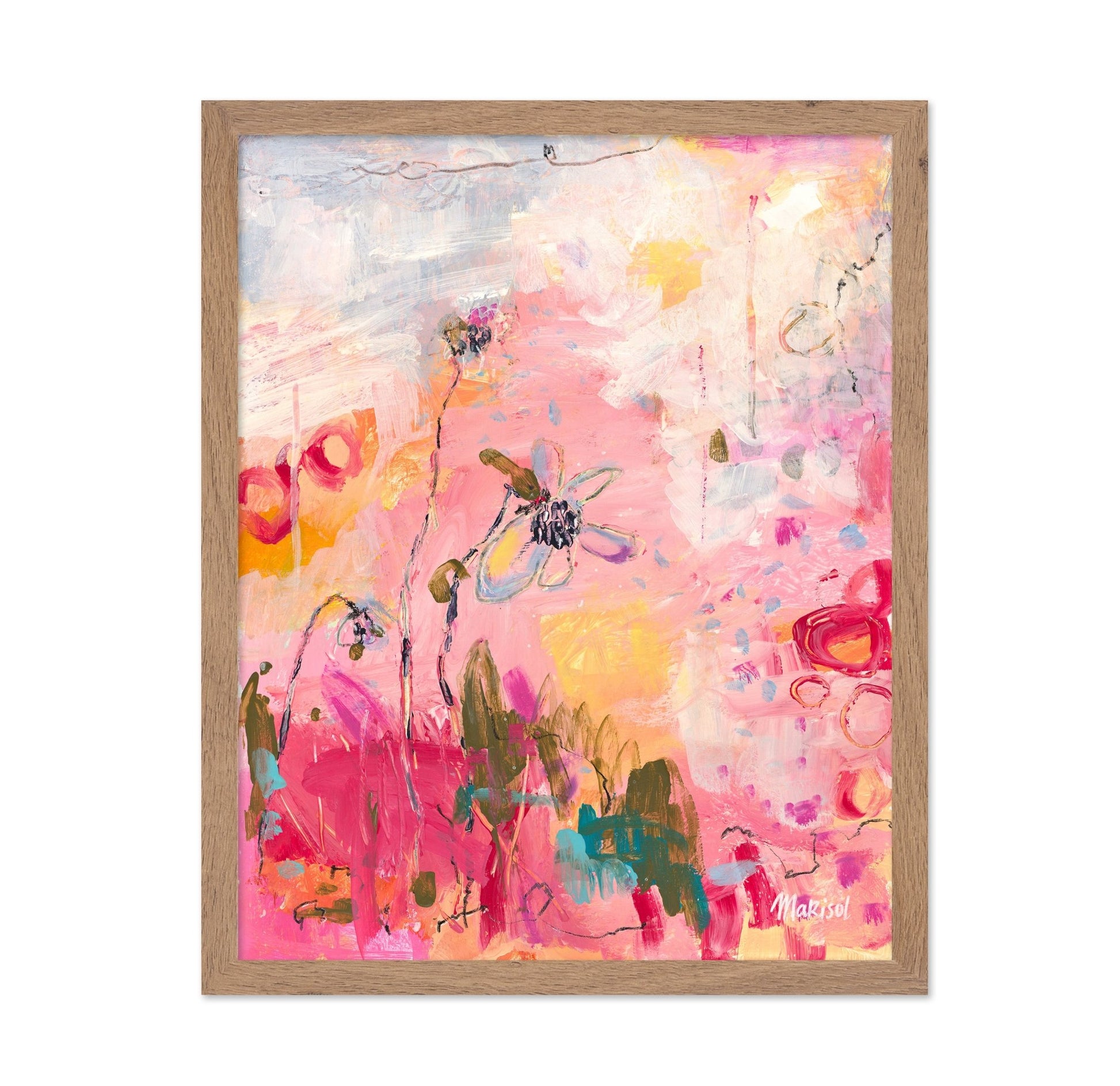 Pink Floral Dreamscape
