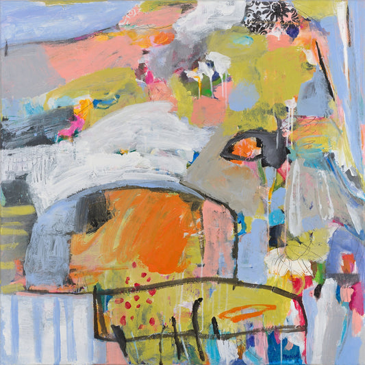 Abstract Face Layers No1