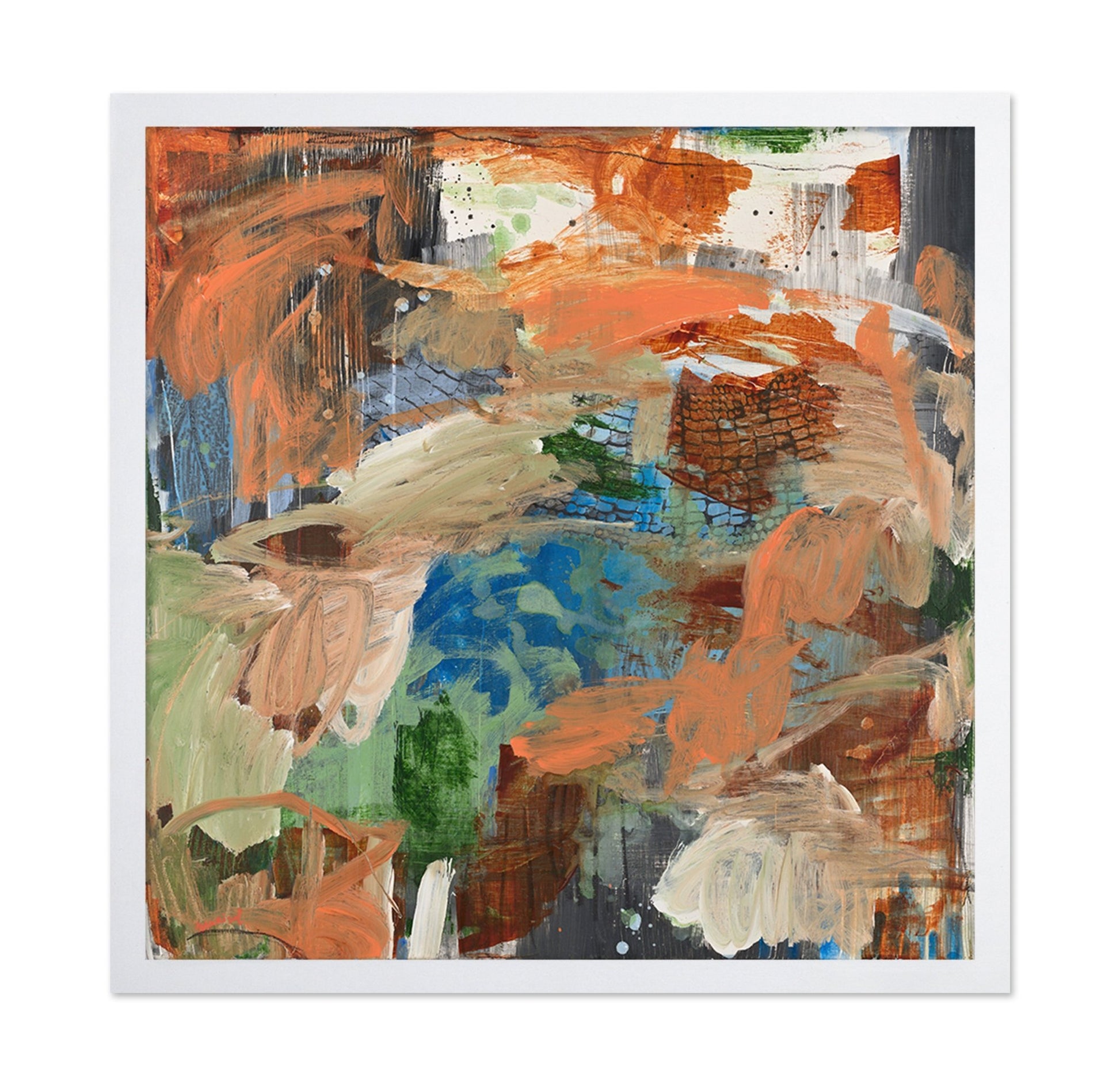 Earthy Texture Flow No1