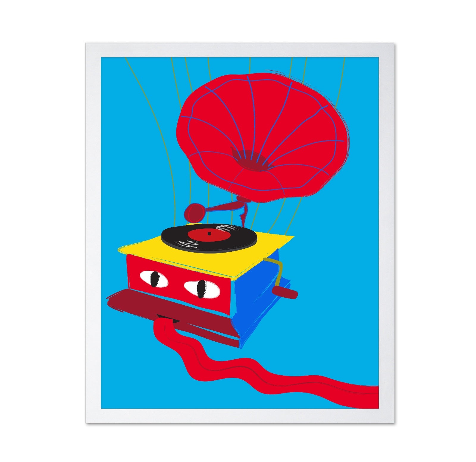 Retro Gramophone Player