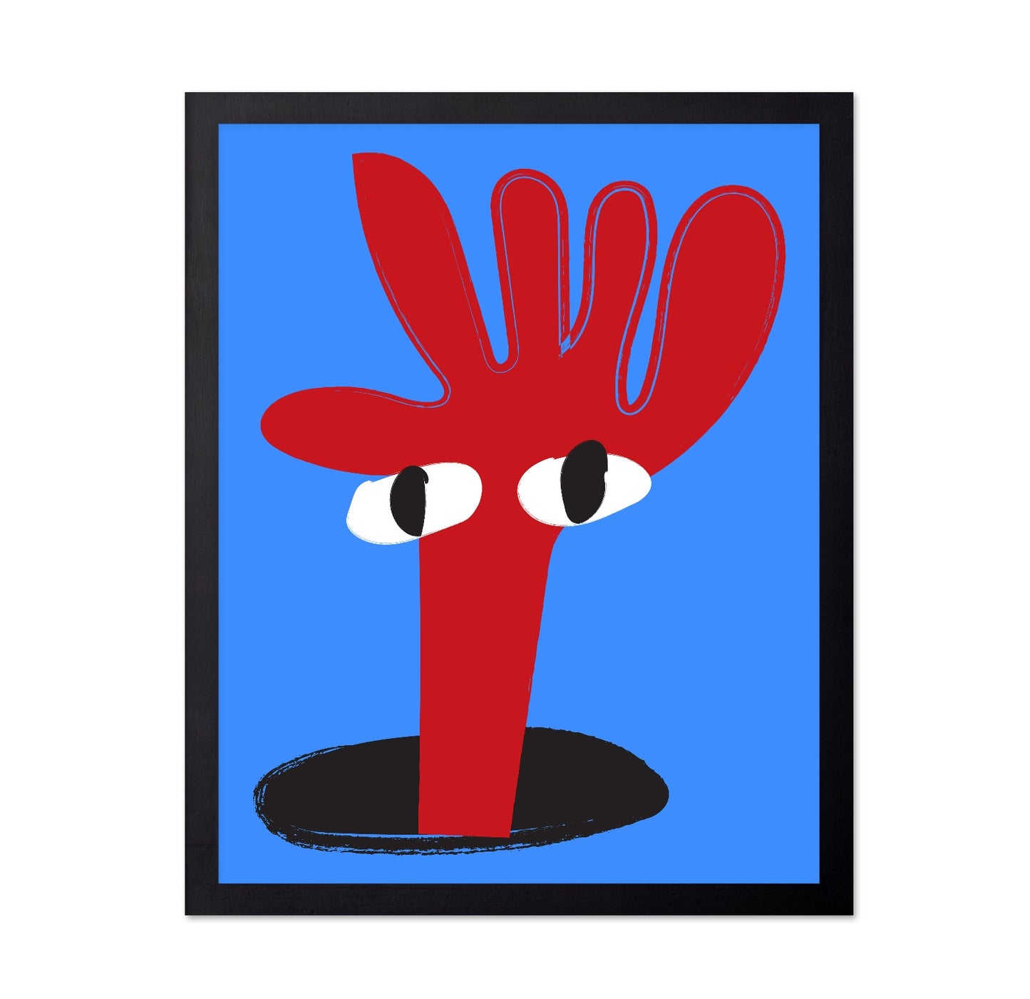 Playful Red Figure No1