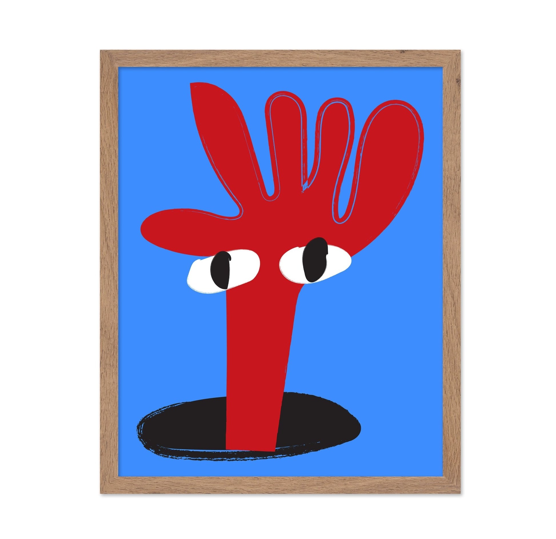 Playful Red Figure No1