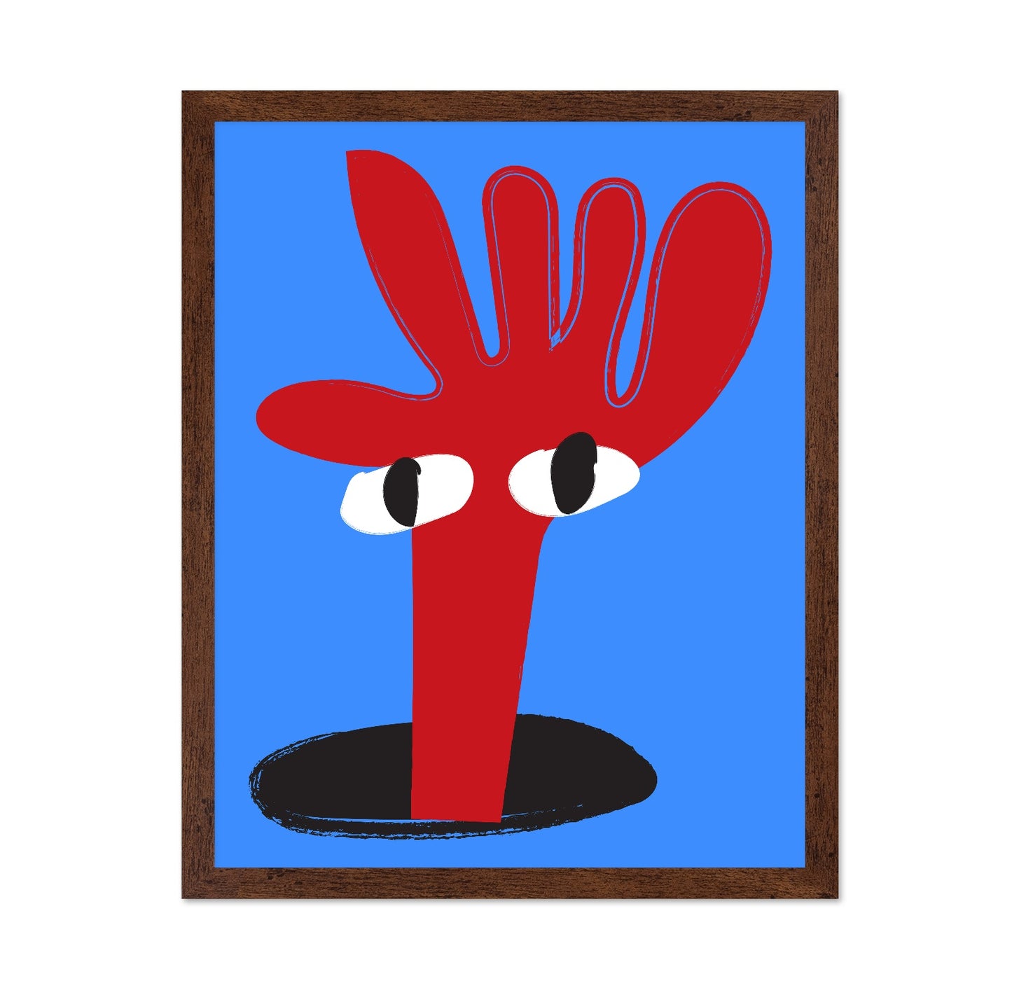 Playful Red Figure No1