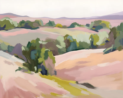 Soft Desert Hills
