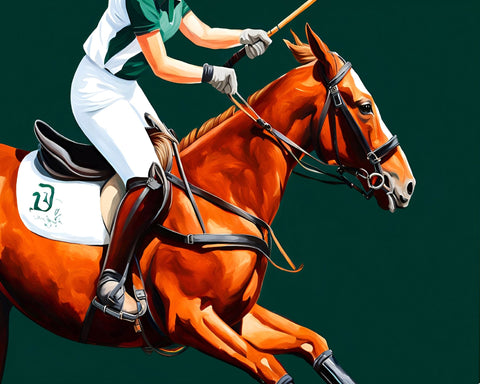 Polo Horse Action No1