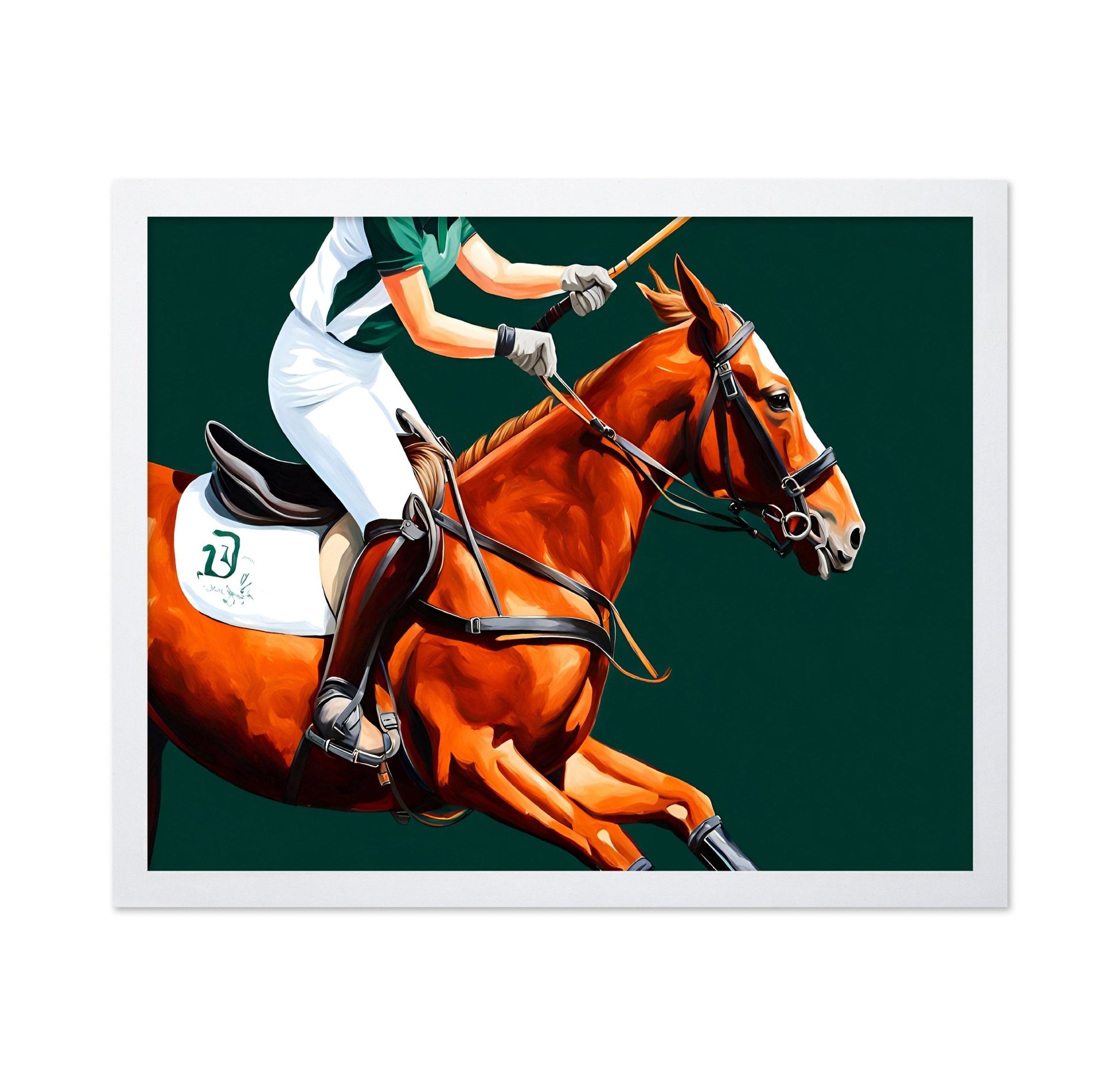 Polo Horse Action No1