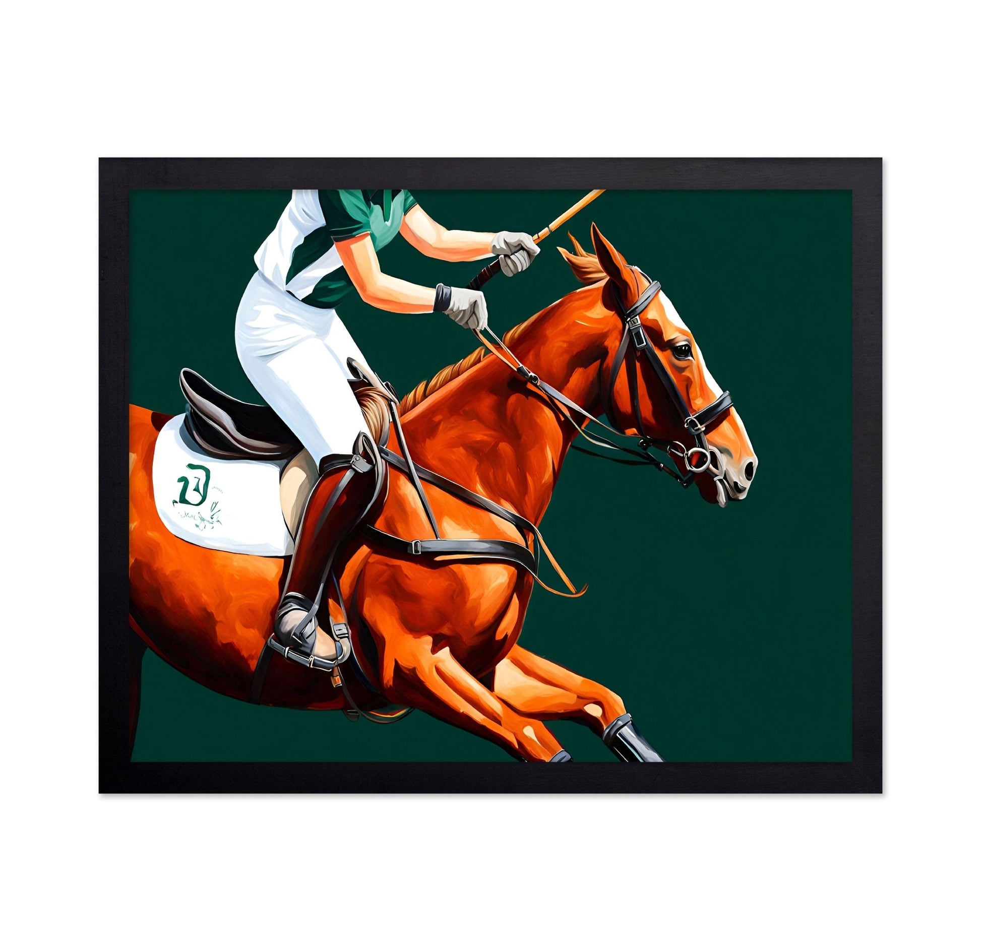 Polo Horse Action No1