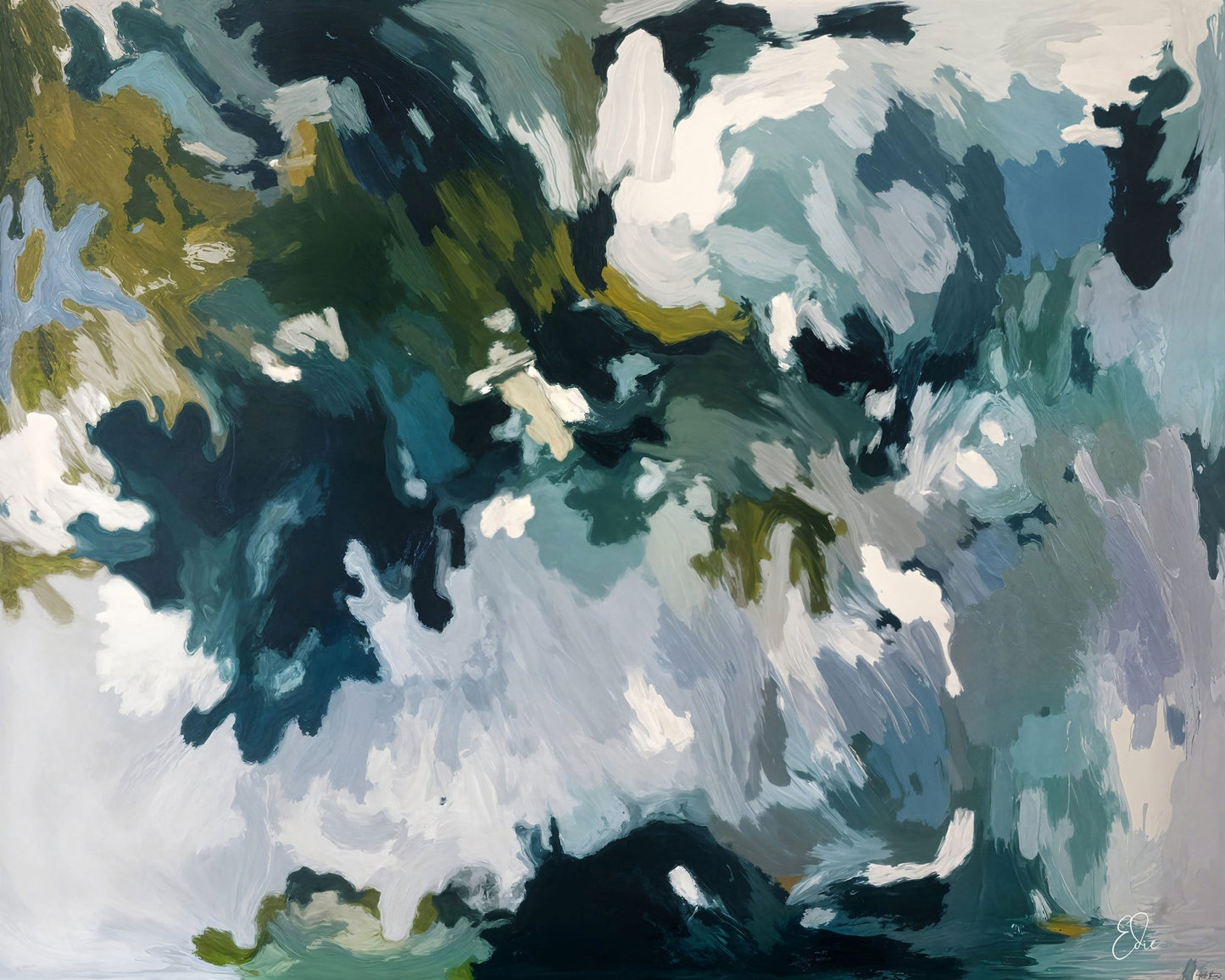 Ocean Flow Abstract