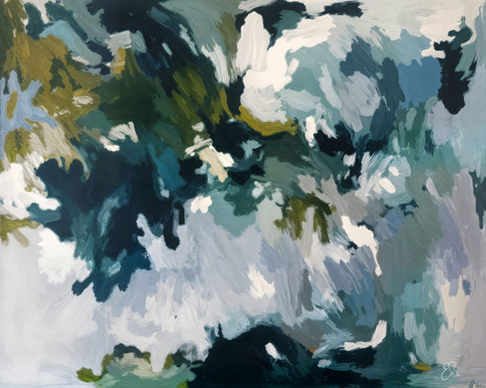 Ocean Flow Abstract