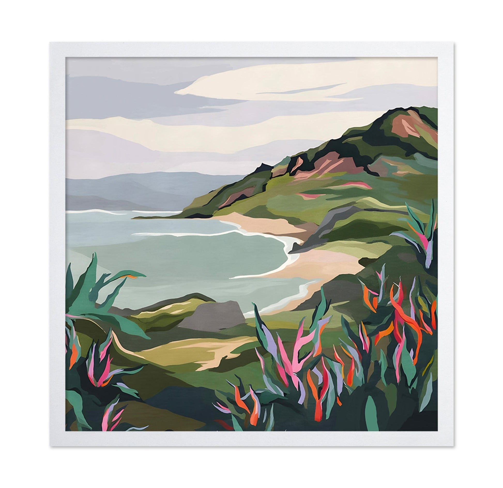 Coastal Cliff View