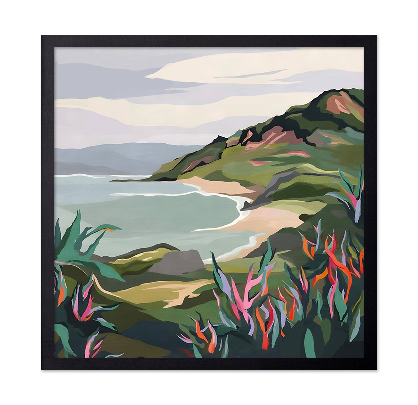 Coastal Cliff View