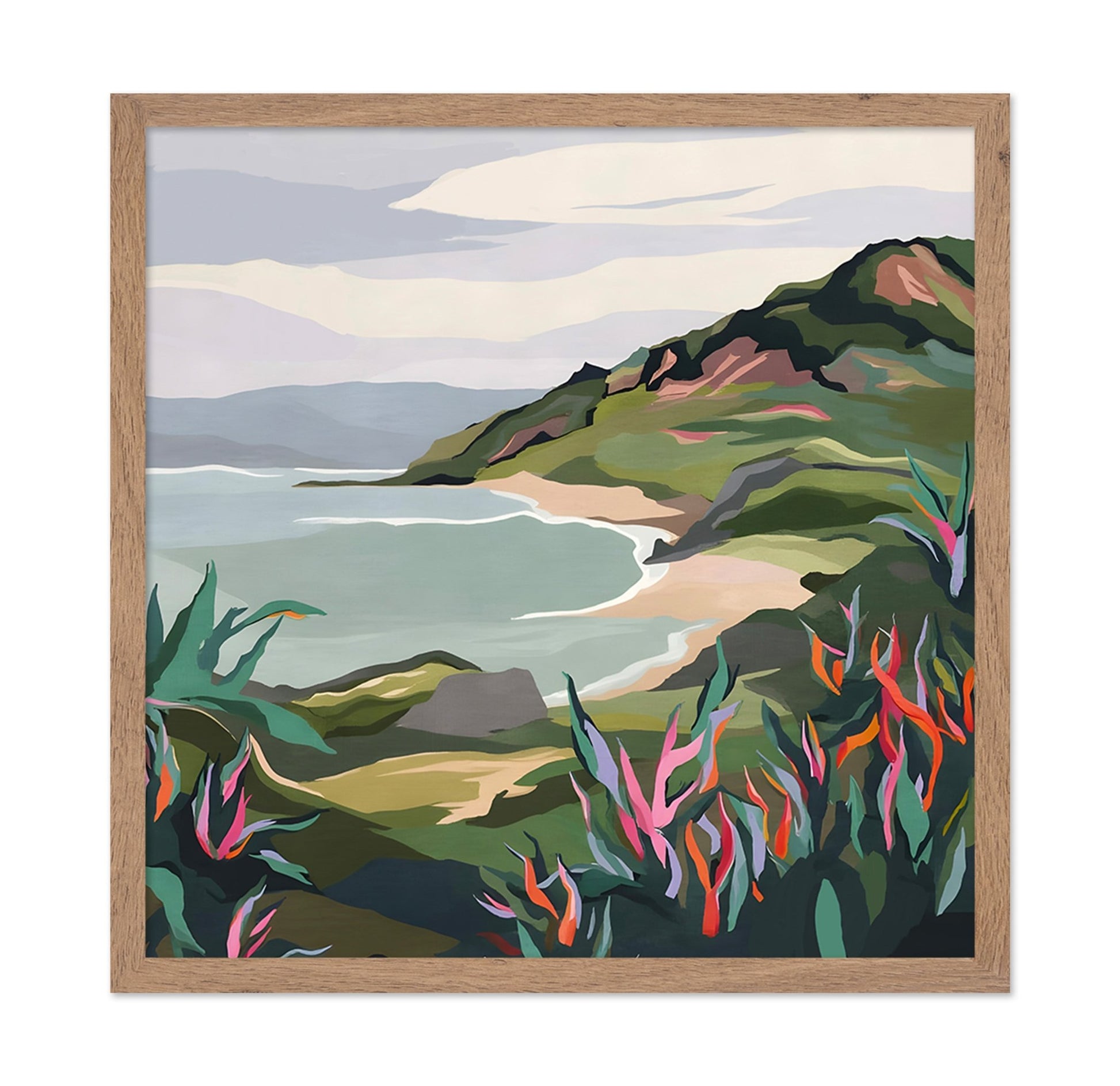Coastal Cliff View