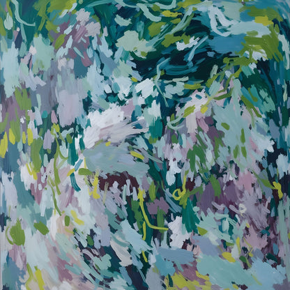 Cool Green Abstract