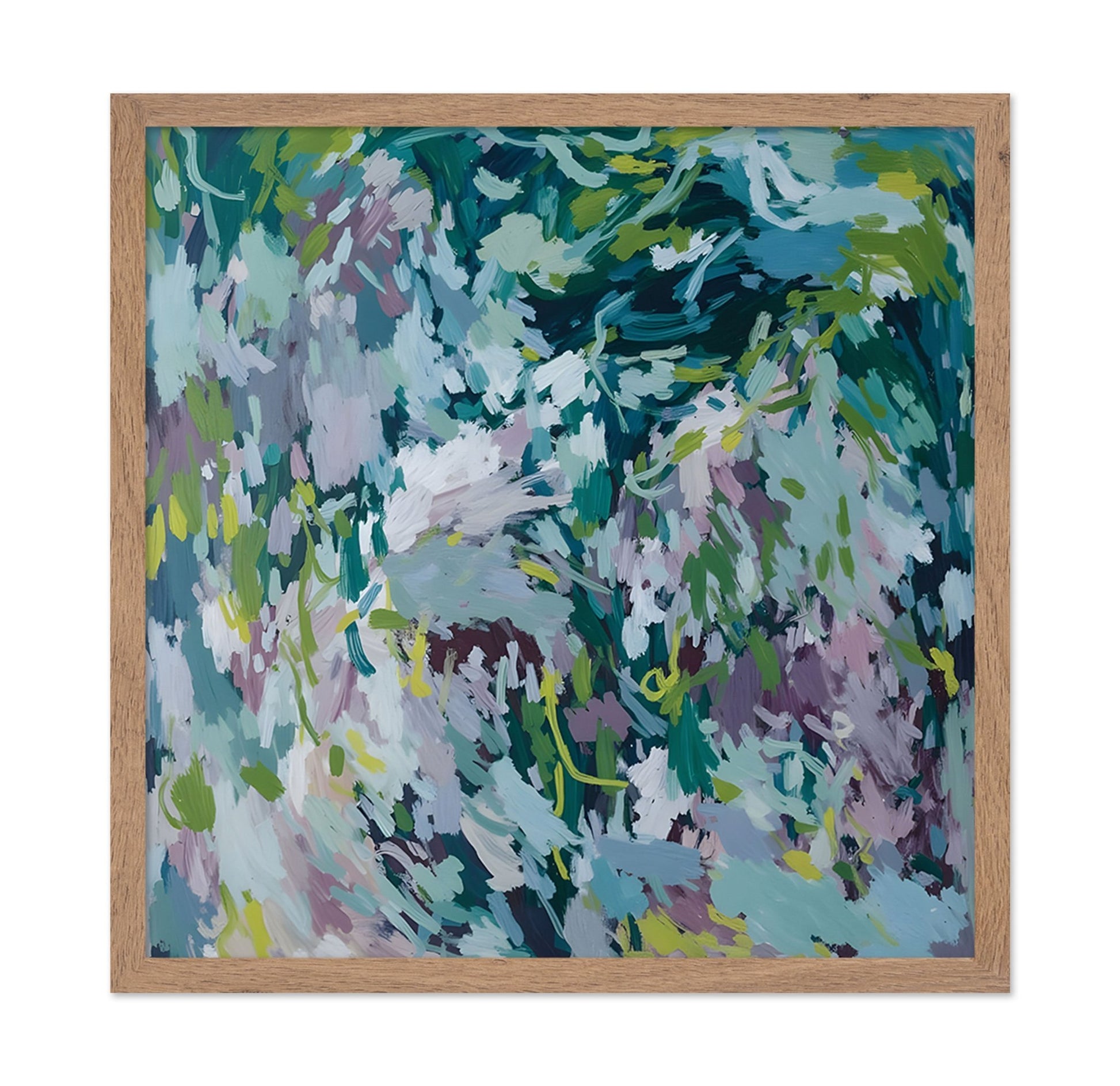 Cool Green Abstract