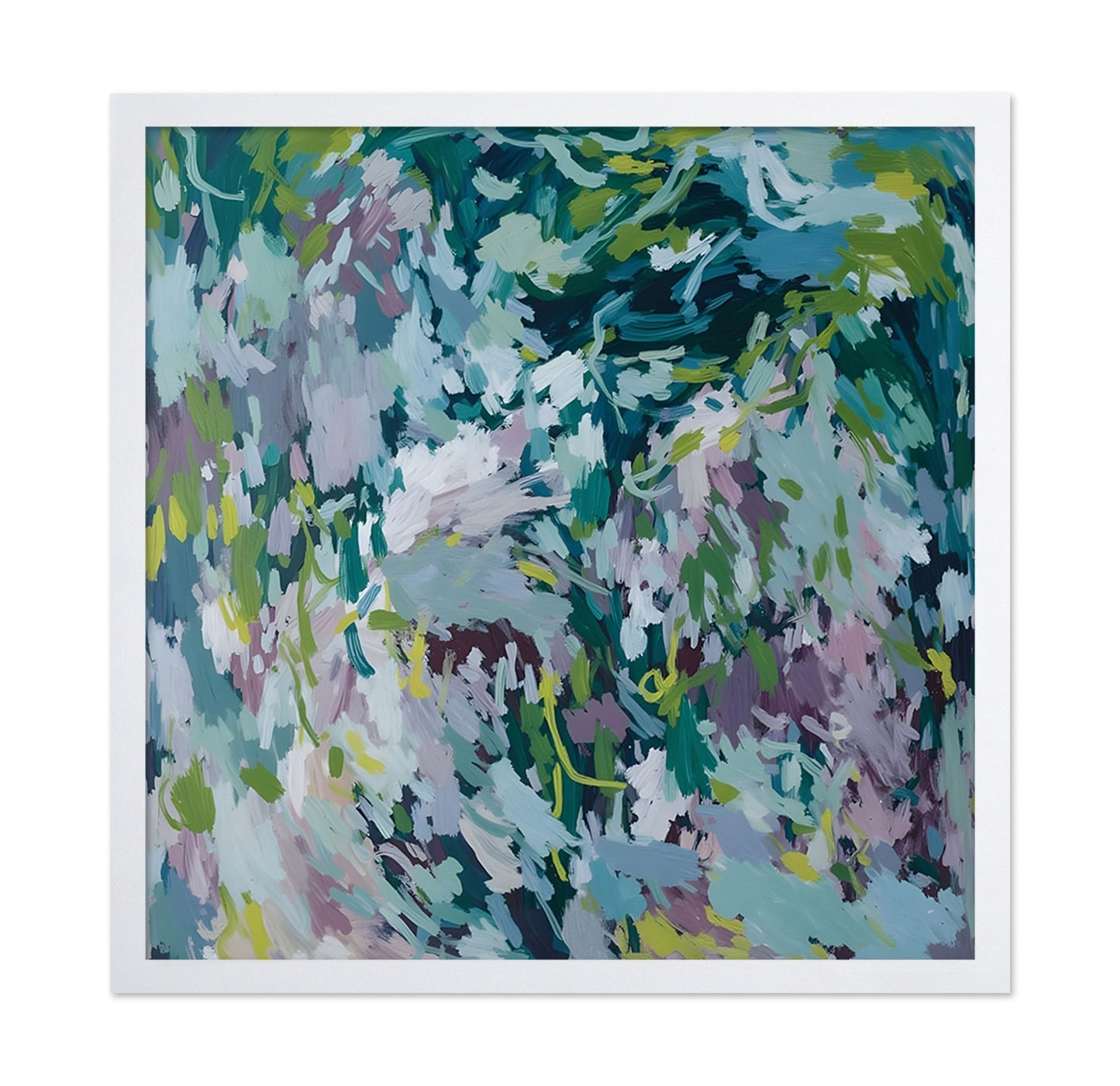 Cool Green Abstract