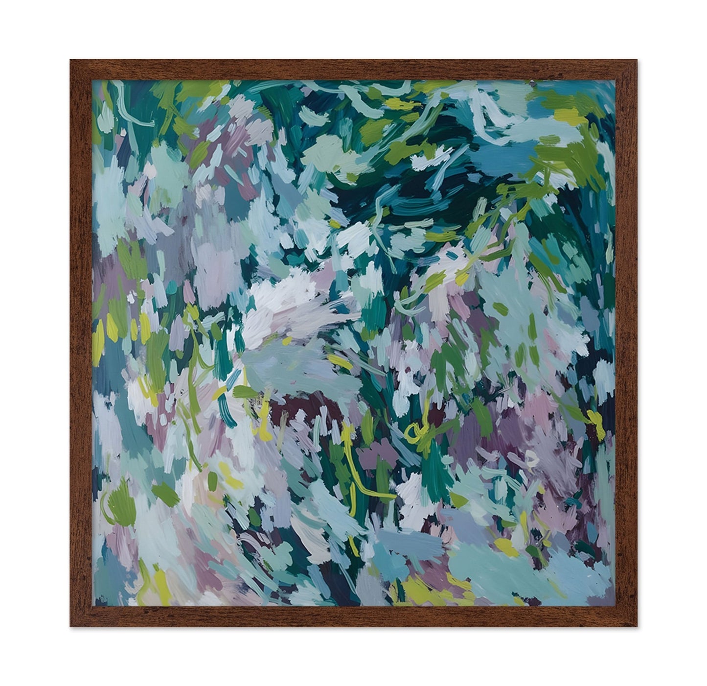 Cool Green Abstract