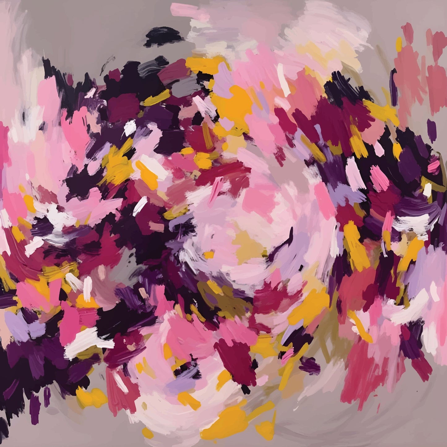 Pink Burst Abstract