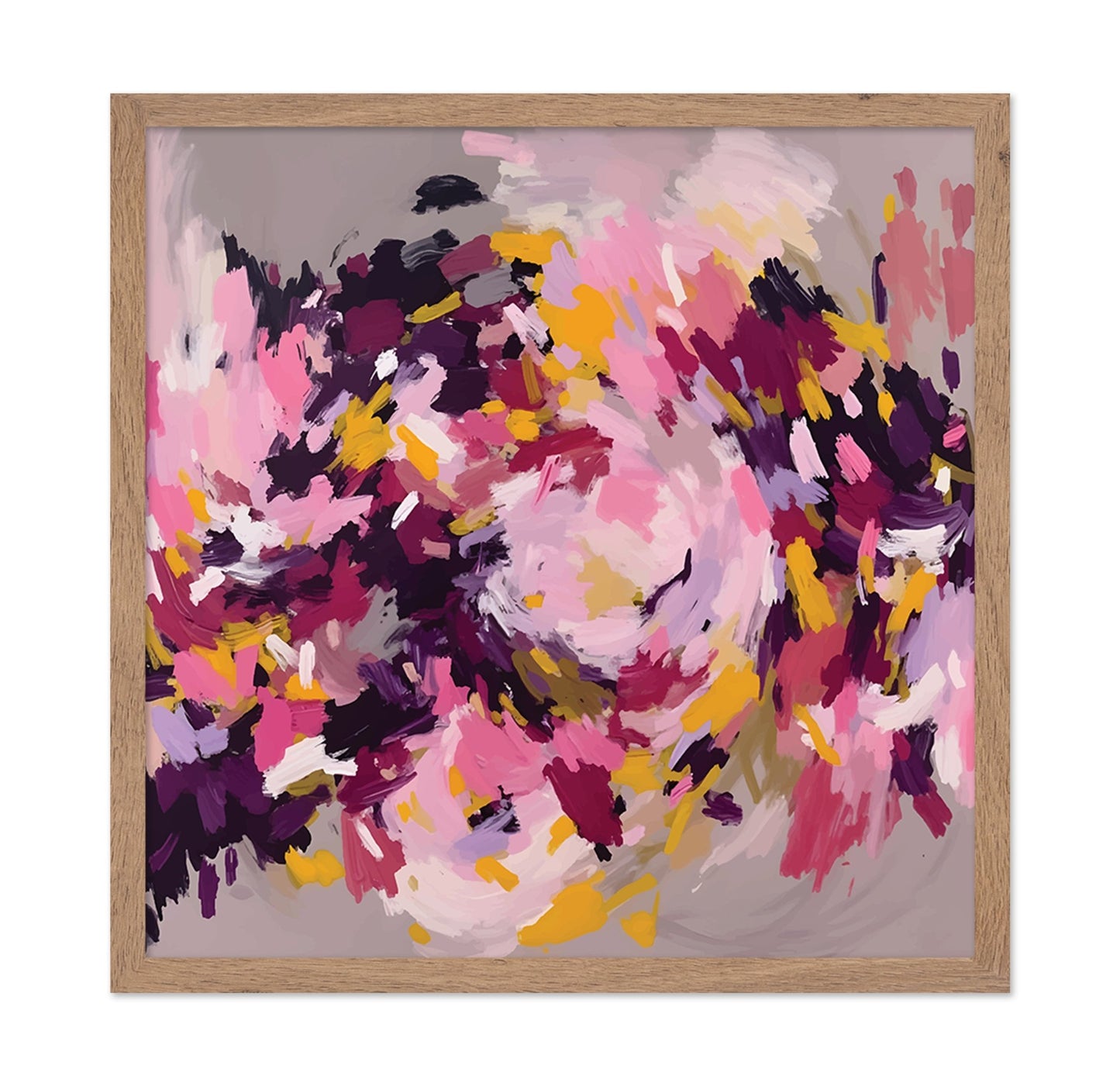 Pink Burst Abstract