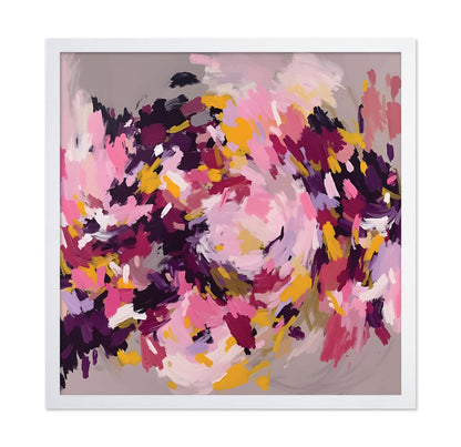 Pink Burst Abstract