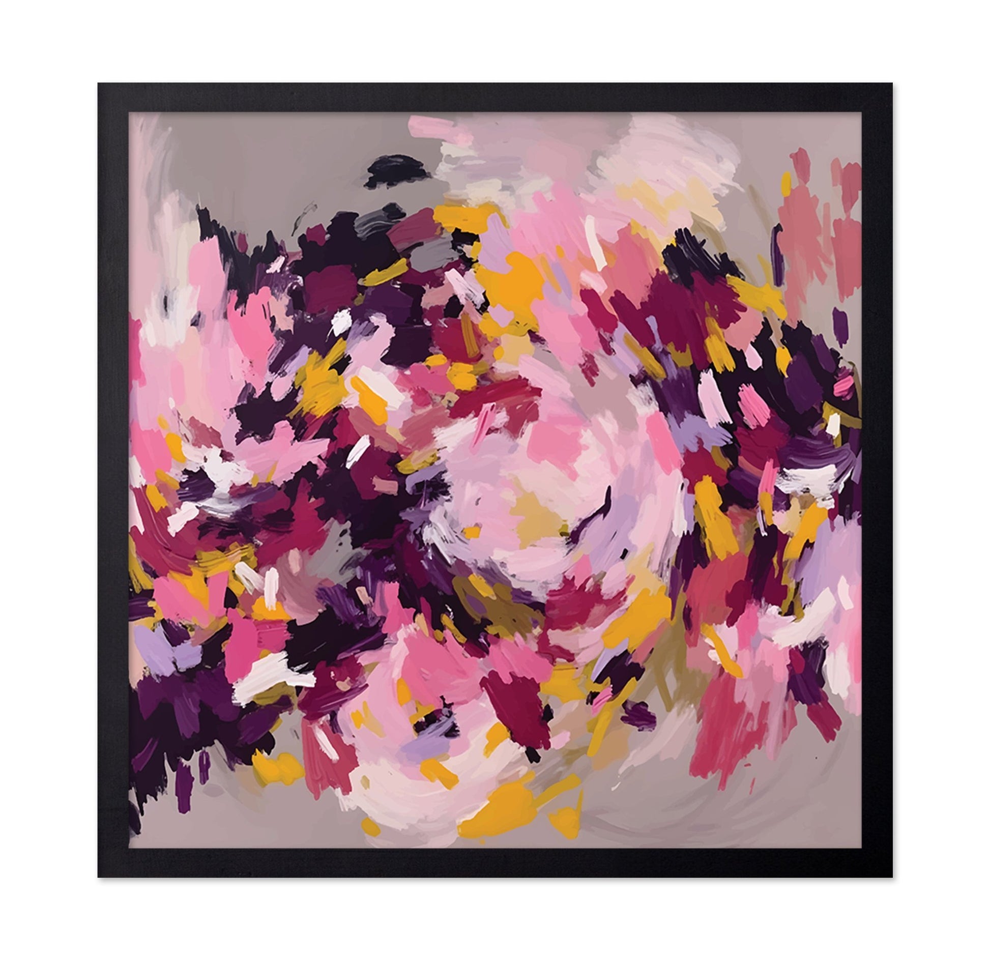 Pink Burst Abstract