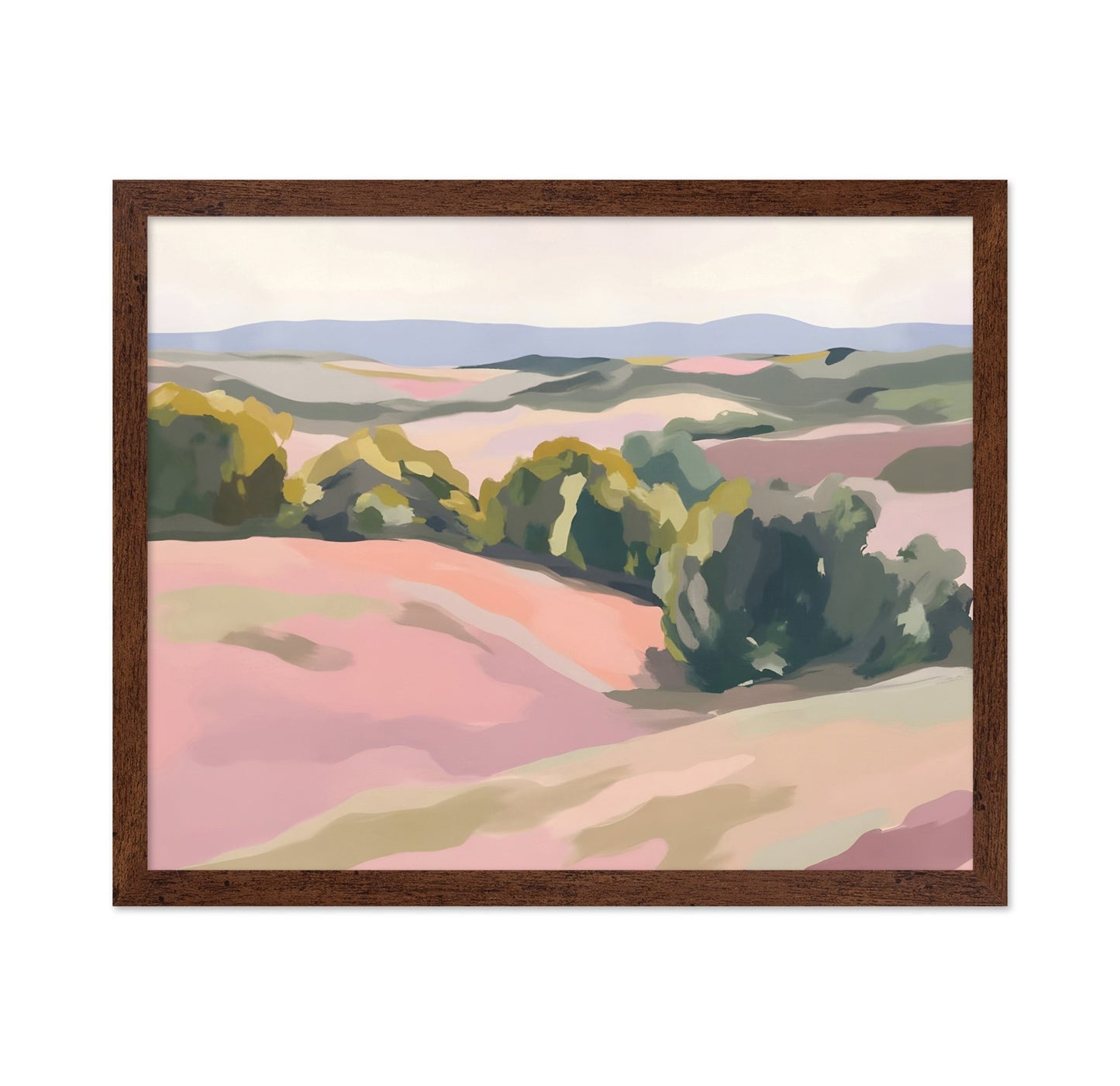 Pastel Desert Hills