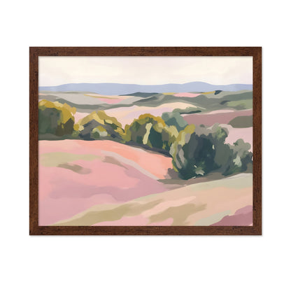 Pastel Desert Hills