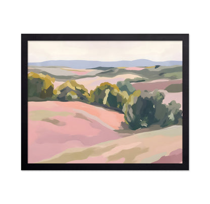 Pastel Desert Hills